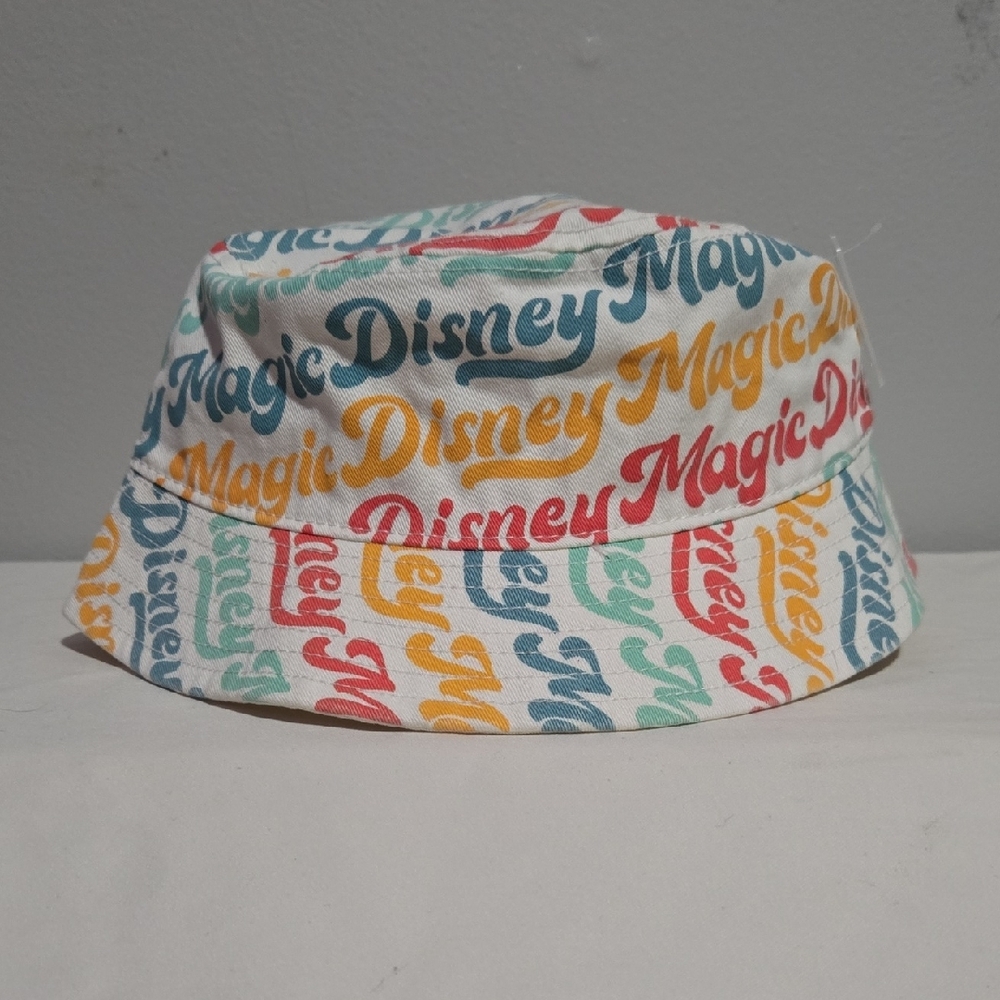 Disney Magic Bucket Hat Retro Throwback Style Disneyland Parks Cotton Hat